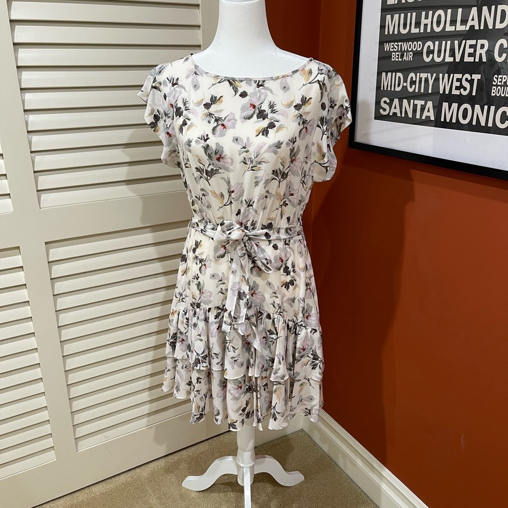 Rebecca Taylor silk floral dress